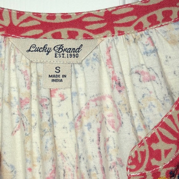 Lucky Brand tunic style blouse - Picture 3 of 5